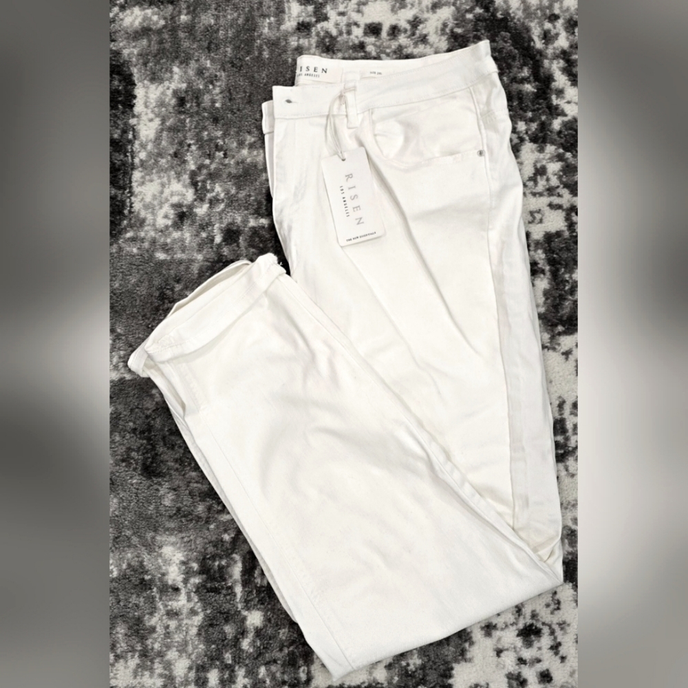 NEW with tags RISEN straight leg jeans